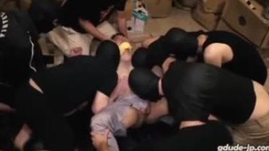 Asian group fuck