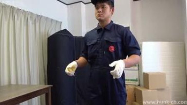 Asian workers loaders fucked