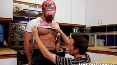 Sucking at kitchen