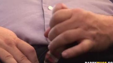 Daddy jerks In a Suit