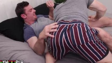 Andy McBride and Kane Hardy