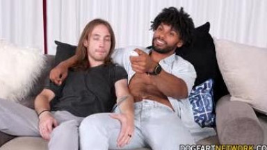 White friend for black stud