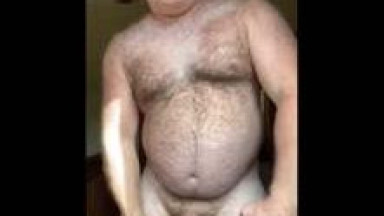 hairy mature bear cums