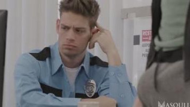 Security guards caught the offender