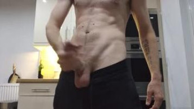 Dannny with his huge cock jerk