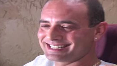 Spanking hard in the garage