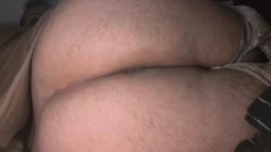 Play with natural dildo