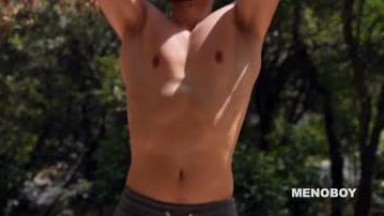 Bareback sex outdoor