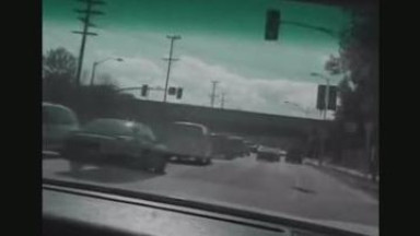 The traffic violator was spanked