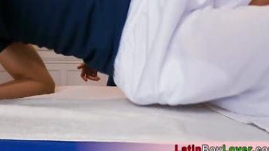 Hot latin massage and fuck