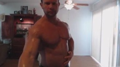 oiled superman