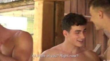 Nude orgy