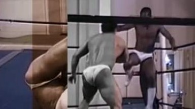 Vic vs Joey wrestling