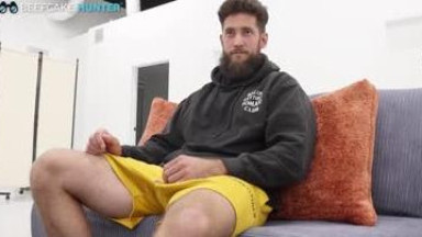 big dick str8 guy served