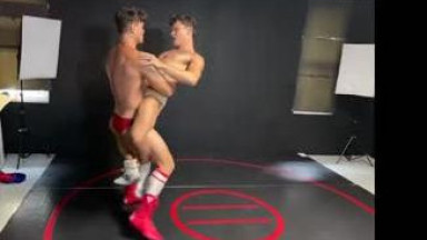 Hunks wrestling