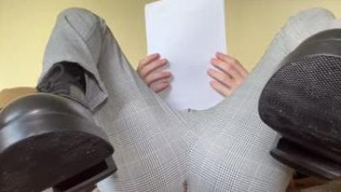 This guy has hole in his pants