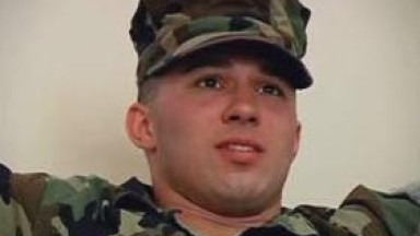 Straight military guy gets a BJ