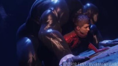 Venom opens Spider-Man up