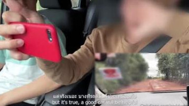 Thai car sex
