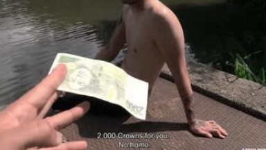 czech guy fucked for money