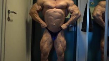 Mattia Vecchi posing