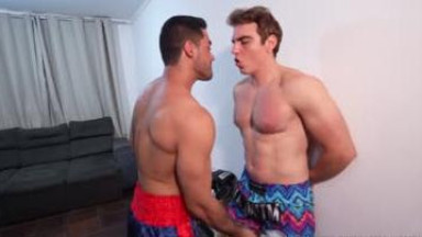 Rough worship, wrestling, punching