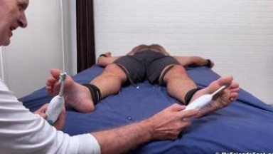 My friend likes to be tickled