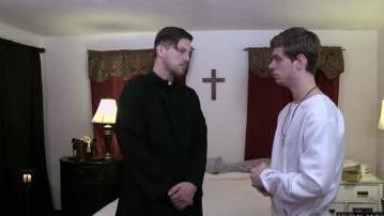 Michael & Roman - horny priest