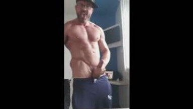 Jonny jerks off multiple times