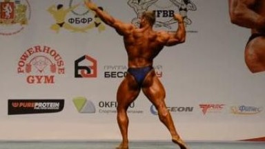 handsome bodybuilder