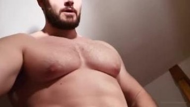 Hot hairy pecs