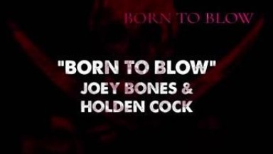 JOEY sucking cock close up
