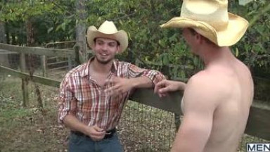 Two hot cowboys